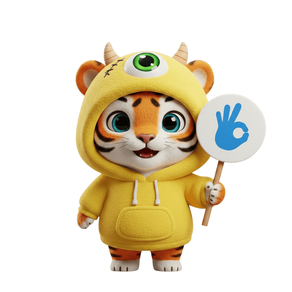 사이거 헬퍼 마스코트